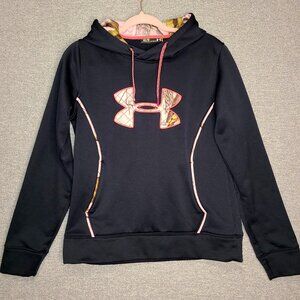 Under Armour Storm Black and Pink Camo Hoodie Size M